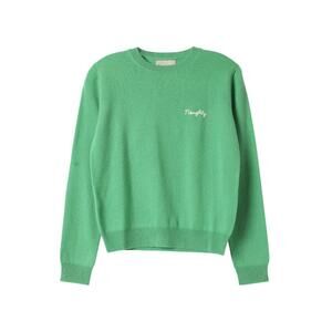NEW JUMPER1234 women's naughty but nice sweater in green